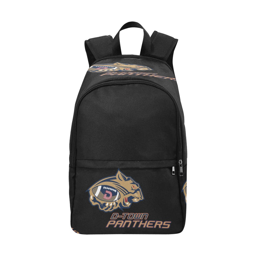 D_Town_Panthers Backpack Fabric Backpack for Adult (Model 1659)