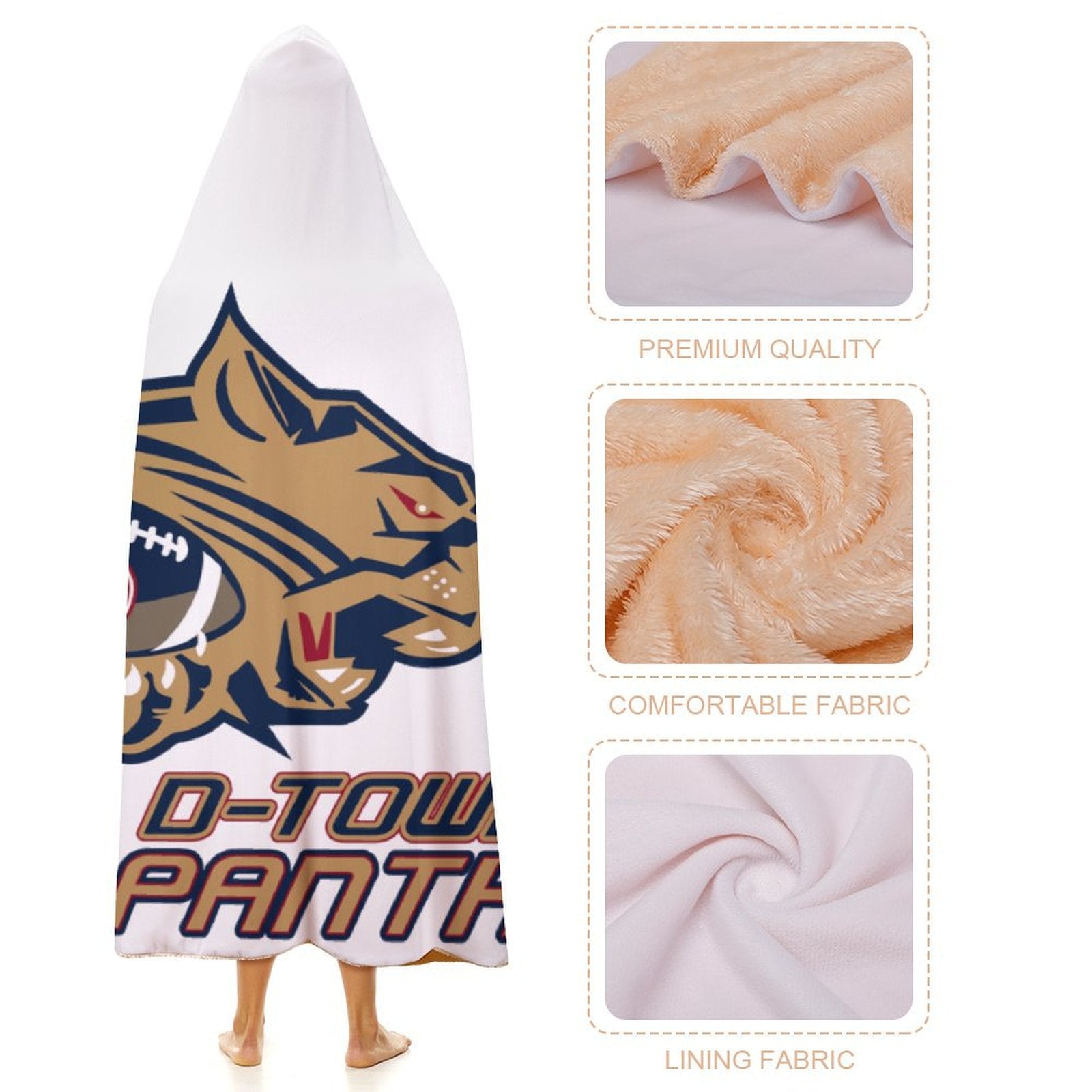 Cloak Hooded Blanket Cloak Hooded Blanket 40"×50"