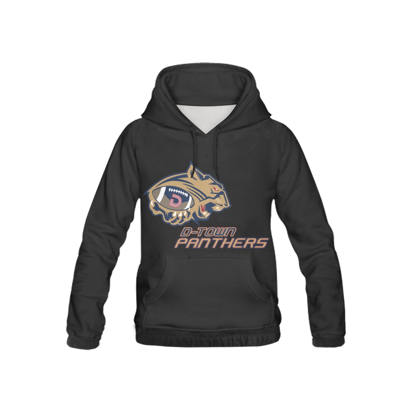 D_Town_Panthers_Kid Hoodie All Over Print Hoodie for Kid (USA Size) (Model H13)