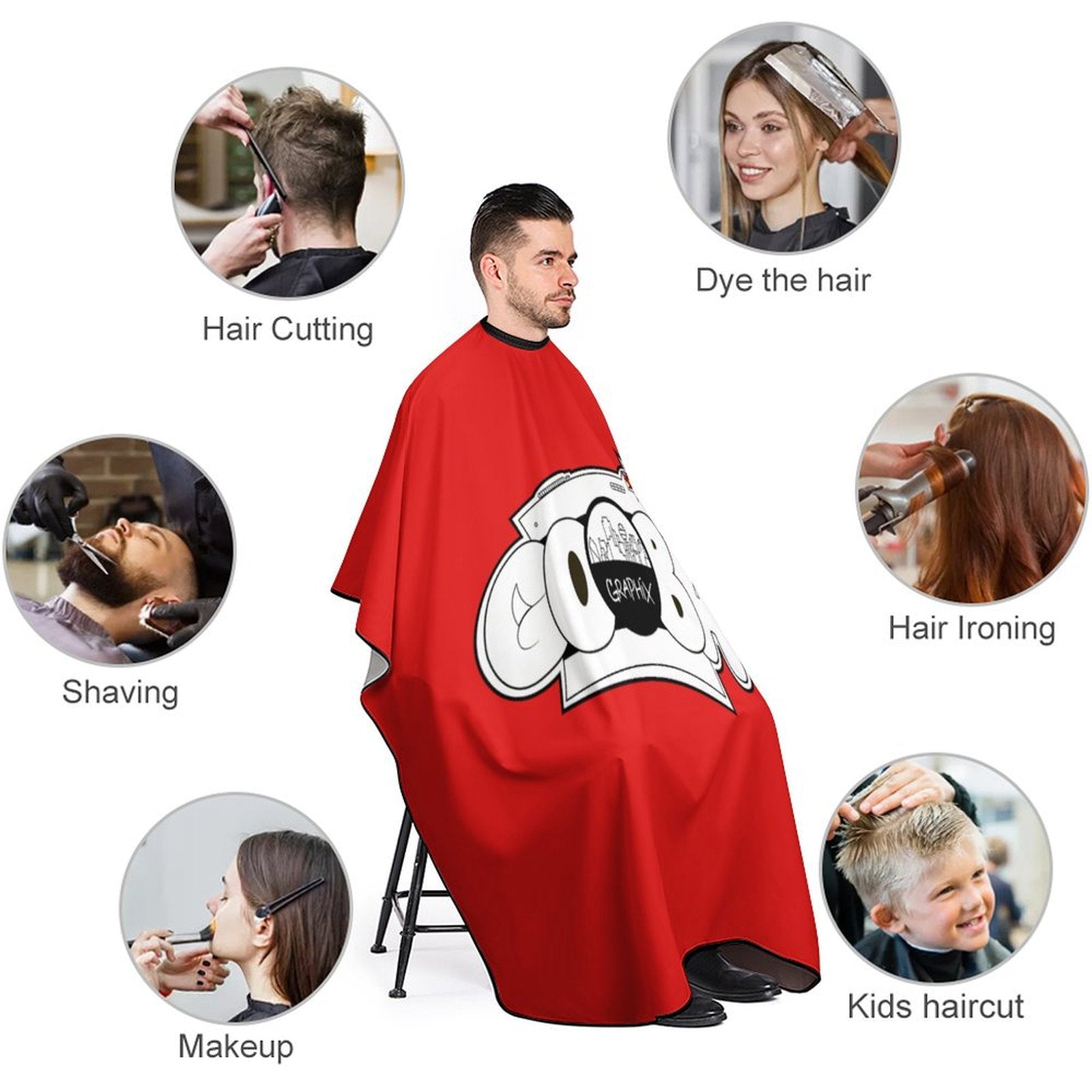 Adult barber apron Adult Barber Apron