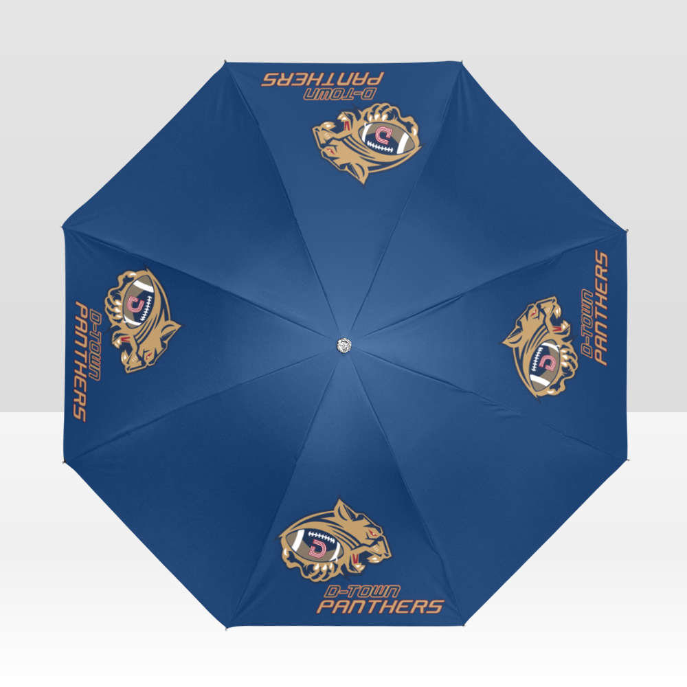 D_Town_Panthers Umbrella Anti-UV Foldable Umbrella (U08)