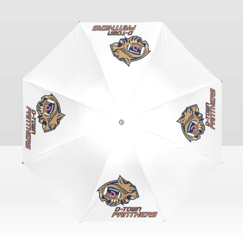 D_Town_Panthers Umbrella Anti-UV Foldable Umbrella (U08)