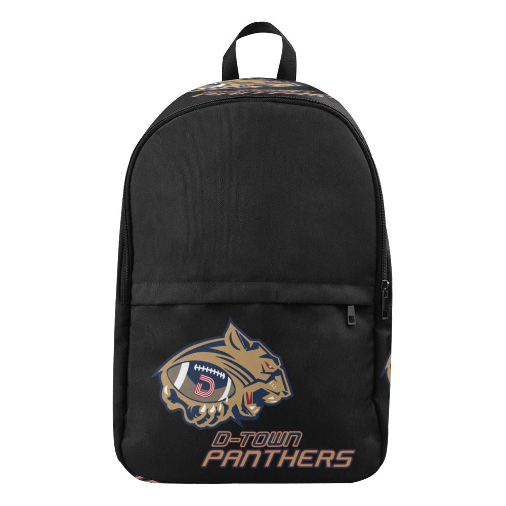 D_Town_Panthers Backpack Fabric Backpack for Adult (Model 1659)