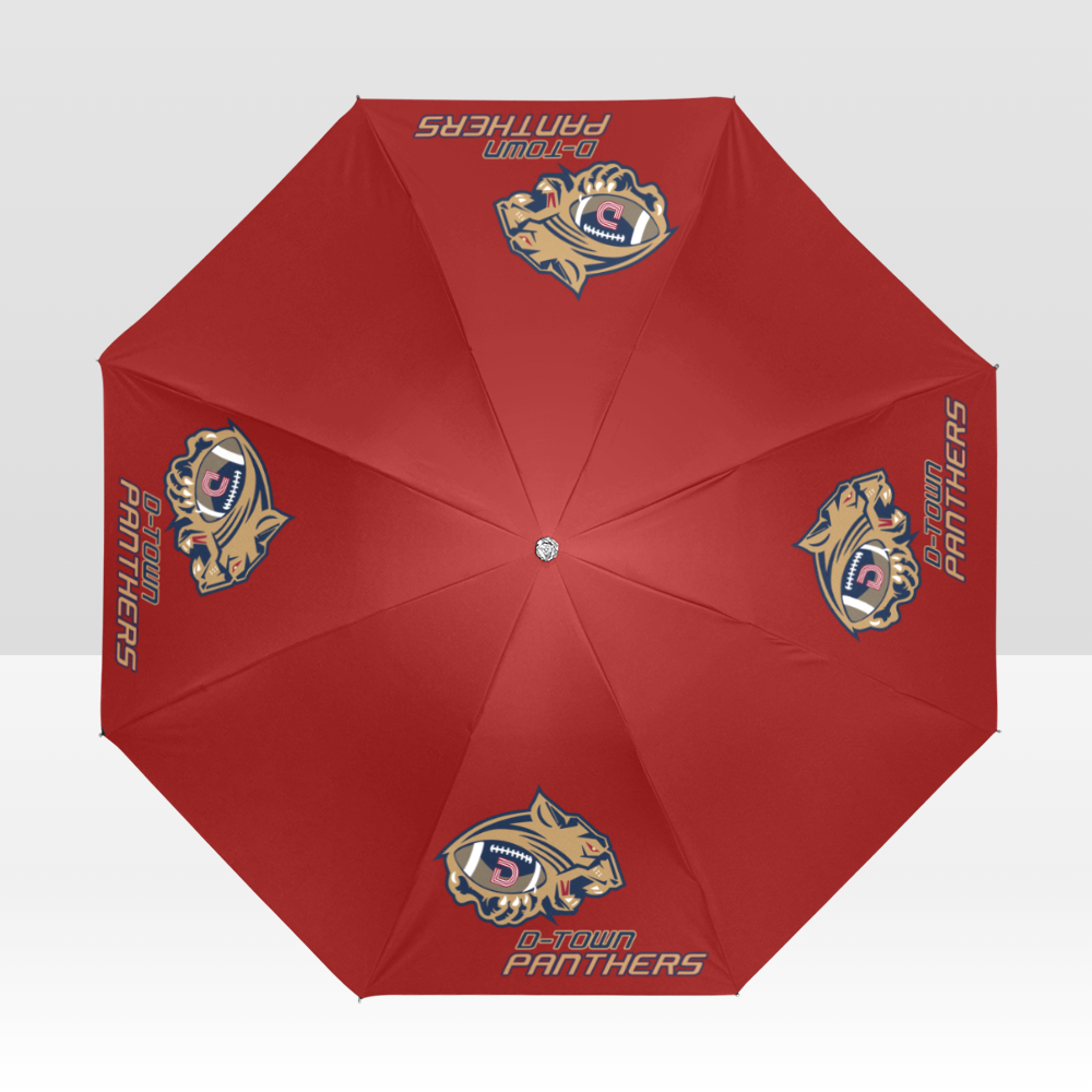 D_Town_Panthers Umbrella Anti-UV Foldable Umbrella (U08)